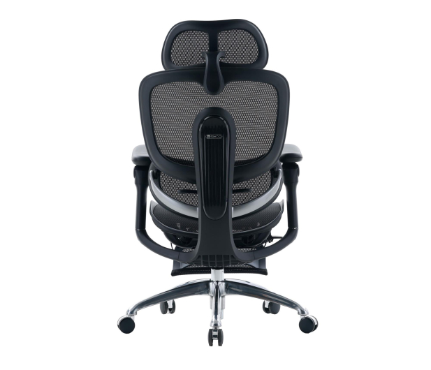 Sihoo DORO C300 PRO V2 czarny z podnóżkiem - 1598806 - zdjęcie 3